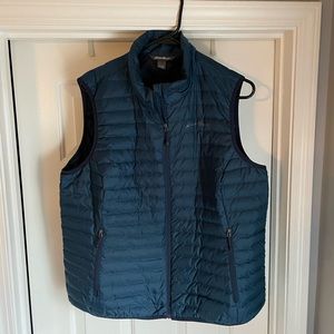 Eddie Bauer Women's blue eb650 Down Puffer Vest